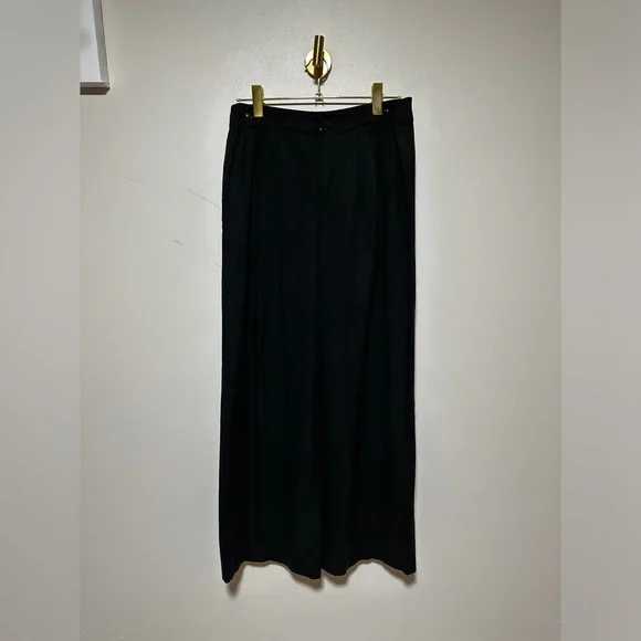 🆕 Madewell The Harlow Wide-Leg Pant Black - Picture 10 of 11